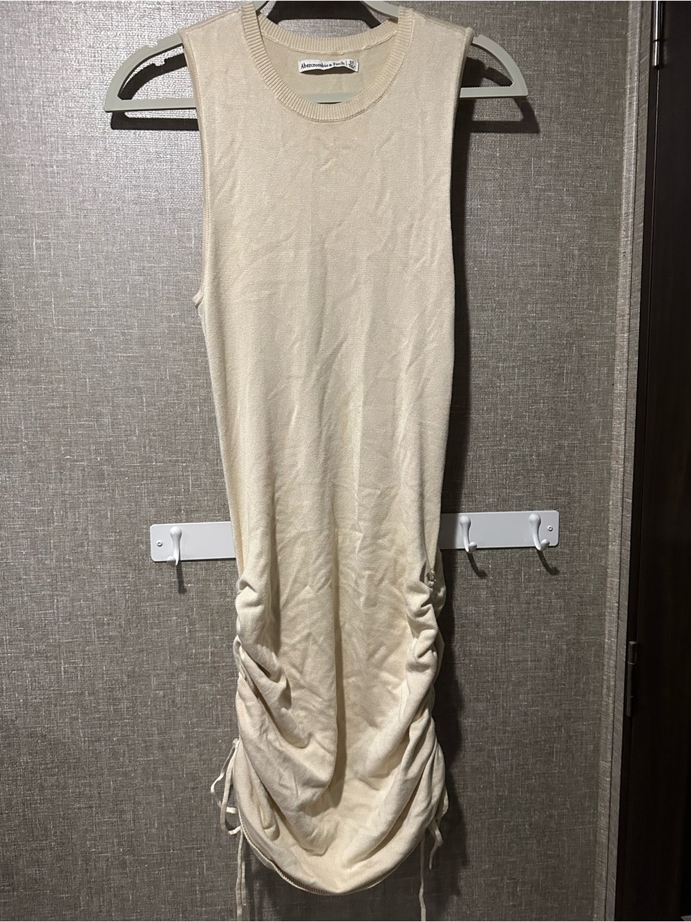 Abercrombie & Fitch Side Cinch knit mini dress